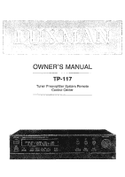 Luxman TP-117-Owners-Manual 